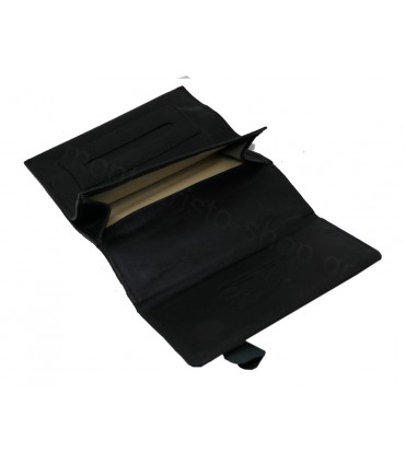 Καπνοθήκη Rolling του παππού 44438-000 Μαύρος φάκελος (γνήσιο δέρμα)