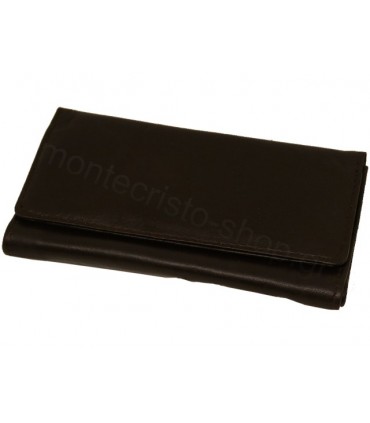 Καπνοθήκη Rolling του παππού 44400-200 Καφέ φάκελος (γνήσιο δέρμα)