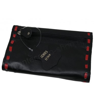 Καπνοθήκη Rolling του παππού 44400-050 Μαύρος φάκελος από γνήσιο δέρμα (μεγάλή)