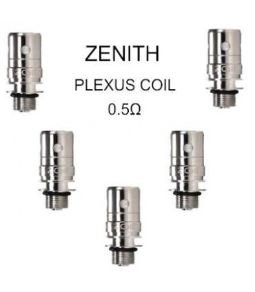 Αντιστάσεις ZENITH PLEXUS 0.5ohm (και για ZLIDE) by INNOKIN (5 τεμάχια)