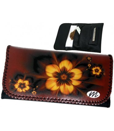 MONTE 0179 BROWN FLOWERS ROXY ΚΑΠΝΟΘΗΚΗ