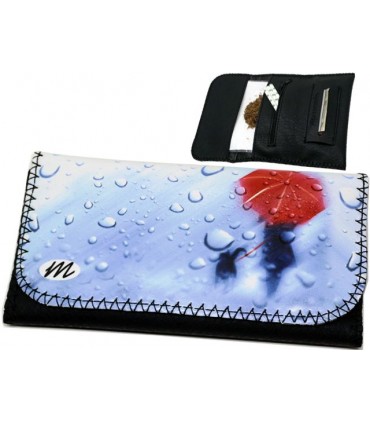 MONTE 0183 RED UMPRELLA IN THE RAIN ROXY ΚΑΠΝΟΘΗΚΗ