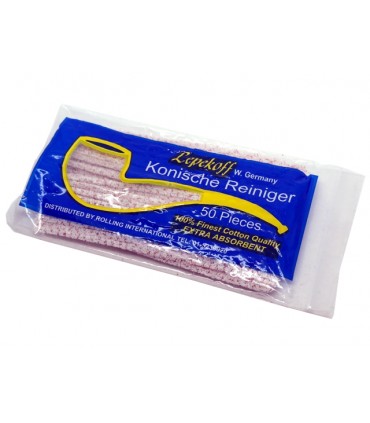 Καθαριστικά πίπας καπνού Lepekoff Rolling σκληρά 46104 με 50 τεμάχια - 1 Πακετάκι