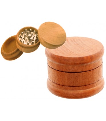 Τρίφτης καπνού ATOMIC Ξύλινος Τριπλός 58mm 0212455