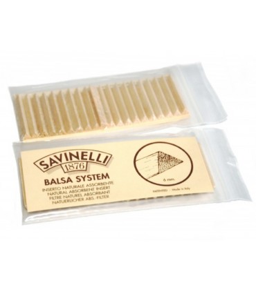 Φίλτρα πίπας Καπνού Savinelli 6mm Balsa 733 Pipe Filters