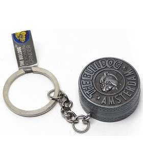 THE BULLDOG KEYCHAIN GRINDER 30mm 2 parts KC00077