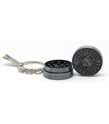 THE BULLDOG KEYCHAIN GRINDER 30mm 2 parts KC00077