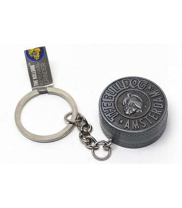THE BULLDOG KEYCHAIN GRINDER 30mm 2 parts KC00077