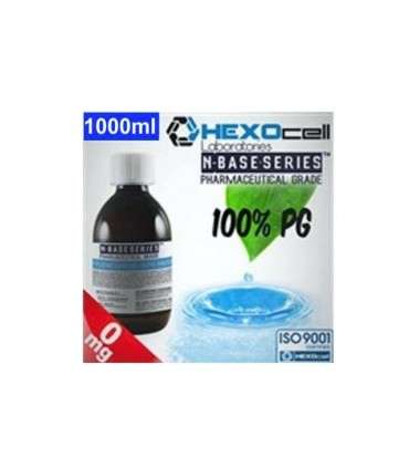 Βάση Hexocell ΧΩΡΙΣ ΝΙΚΟΤΙΝΗ nbase 100% PG, νικοτίνη 0% 1000ml