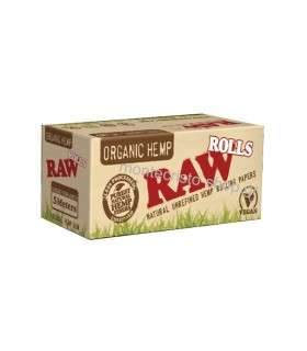 Ρολό RAW ROLLS ORGANIC HEMP 4.2cm x 5 μέτρα - 24 Τεμάχια