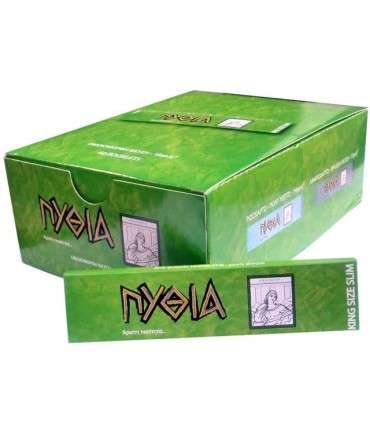 Χαρτάκια ΠΥΘΙΑ King Size Slim Πράσινα με 32 φύλλα (Συσκευασία των 60)