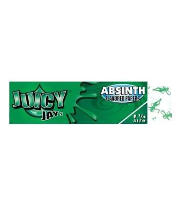 Χαρτάκια στριφτού Αρωματικά Juicy Jays 1&1/4 Absinth (αψέντι) - 1 Πακετάκι