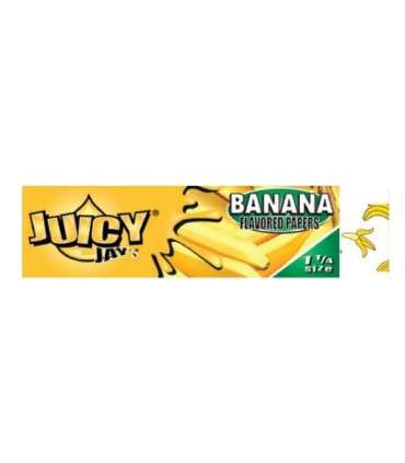 Χαρτάκια στριφτού Αρωματικά Juicy Jays 1&1/4 Banana (μπανάνα) - 1 Πακετάκι