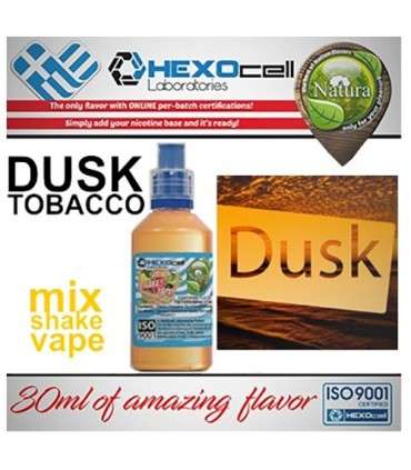 NATURA MIX SHAKE VAPE DUSK TOBACCO 30/60ML (ήπιο καπνικό & γλυκόριζα)