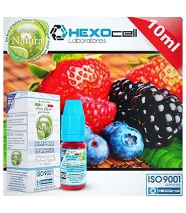 Υγρό αναπλήρωσης FOREST PLEASURES FRUIT MIX Natura by Hexocell 10ml (φρούτα του δάσους)