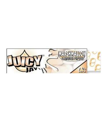 Χαρτάκια στριφτού Αρωματικά Juicy Jays 1&1/4 Marshmallow (αφράτο ζαχαρωτό) - 1 Πακετάκι