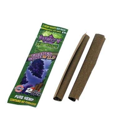 Πουρόφυλλα Juicy Hemp Wraps PURPLE Grapes Gone wild με 2 Πουρόφυλλα - 1 Πακετάκι
