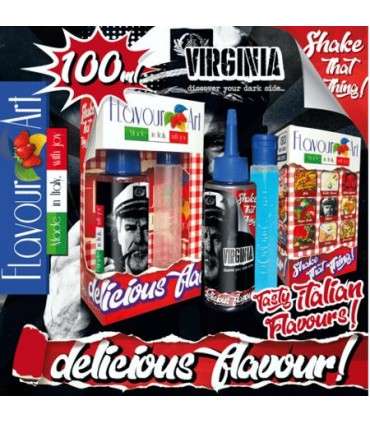 FLAVOURART MIX AND SHAKE VIRGINIA 60/100ML (καπνικό)