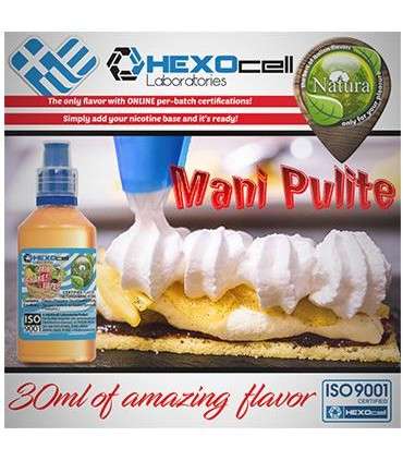 NATURA MIX SHAKE VAPE MANI PULITE 30/60ML (τούρτα με σαντιγί)