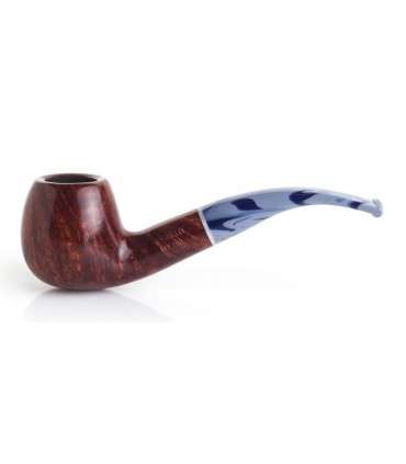 SAVINELLI OCEANO 626 SMOOTH BURGUNDY 9mm πίπα καπνού κυρτή - P350LBX-9