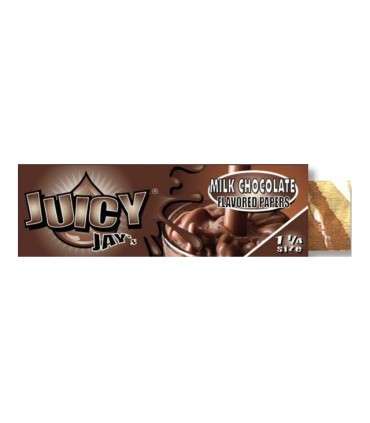 Χαρτάκια στριφτού Αρωματικά Juicy Jays 1&1/4 Milk Chocolate (γάλα και σοκολάτα) - 1 Πακετάκι