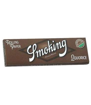 Χαρτάκια Smoking Liquorice (Γλυκόριζα) με 50 φύλλα - 1 Πακετάκι