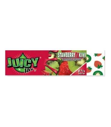 Χαρτάκια στριφτού Αρωματικά Juicy Jays 1&1/4 Strawberry Kiwi (φράουλα και ανανάς) - 1 Πακετάκι