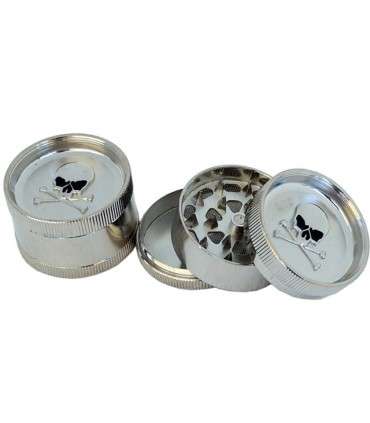 Τρίφτης καπνού BUDDY METAL MT1 GRINDER SKULL 50mm 10084