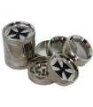 Τρίφτης καπνού BUDDY MT3 METAL GRINDER CROSS 52mm 18886 (5 parts)