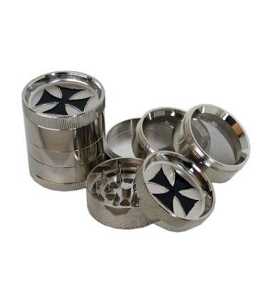 Τρίφτης καπνού BUDDY MT3 METAL GRINDER CROSS 52mm 18886 (5 parts)