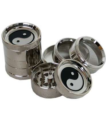 Τρίφτης καπνού BUDDY MT3 METAL GRINDER YING YANG 52mm 18885 (5 parts)