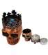Τρίφτης καπνού GRINDER KING SKULL 45mm 12015