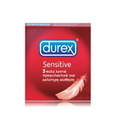 DUREX SENSITIVE ΛΕΠΤΑ (3 ΠΡΟΦΥΛΑΚΤΙΚΑ)