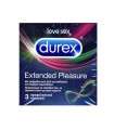 DUREX EXTENDED PLEASURE (3 ΠΡΟΦΥΛΑΚΤΙΚΑ) ΜΕ ΛΙΠΑΝΤΙΚΟ