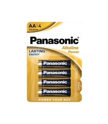 PANASONIC AA ΑΛΚΑΛΙΚΕΣ LR6 1.5V AM3 MN1500 (4 ΜΠΑΤΑΡΙΕΣ)