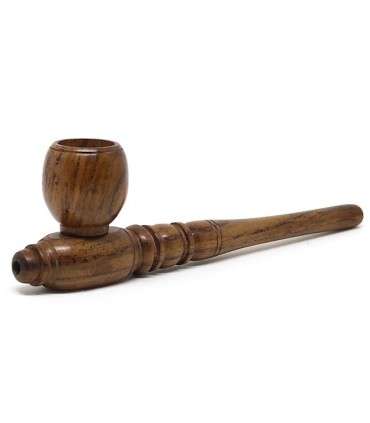 Ξύλινη πίπα Hemp με σήτα RK6 155mm καφέ