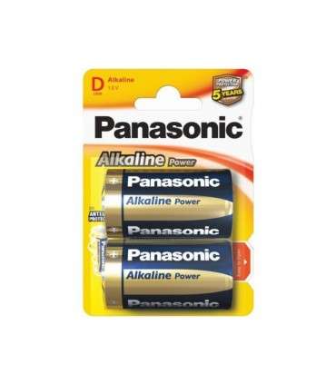 PANASONIC D ΑΛΚΑΛΙΚΕΣ LR20 1.5V AM1 MN1300 (2 ΜΠΑΤΑΡΙΕΣ)