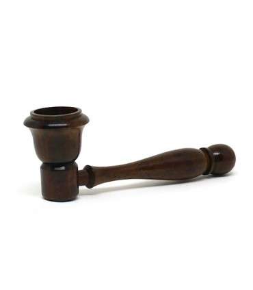 Ξύλινη πίπα Hemp με σήτα RK16 Mini 90mm καφέ