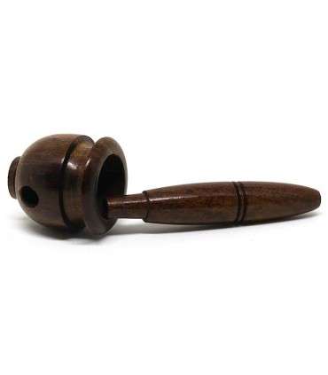 Ξύλινη πίπα με σήτα Hemp RK11 Mini 80mm καφέ