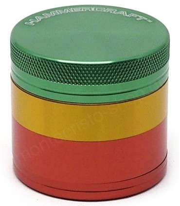 Τρίφτης καπνού HAMMERCRAFT 4 PARTS ALUMINUM 1 1/2 GRINDER RASTA 38mm 13700