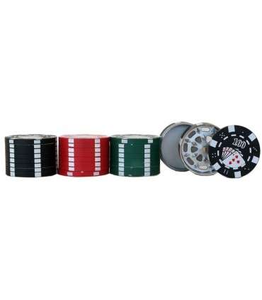 Τρίφτης καπνού POKER CHIP BUDDIES GRINDER 42mm 11595