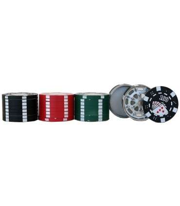 Τρίφτης καπνού POKER CHIP BUDDIES GRINDER 42mm 11595