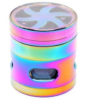 Τρίφτης καπνού ATOMIC Metal Grinder Window 40mm 0212472