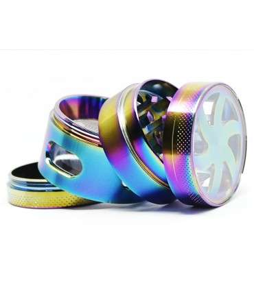 Τρίφτης καπνού ATOMIC Metal Grinder Window 40mm 0212472